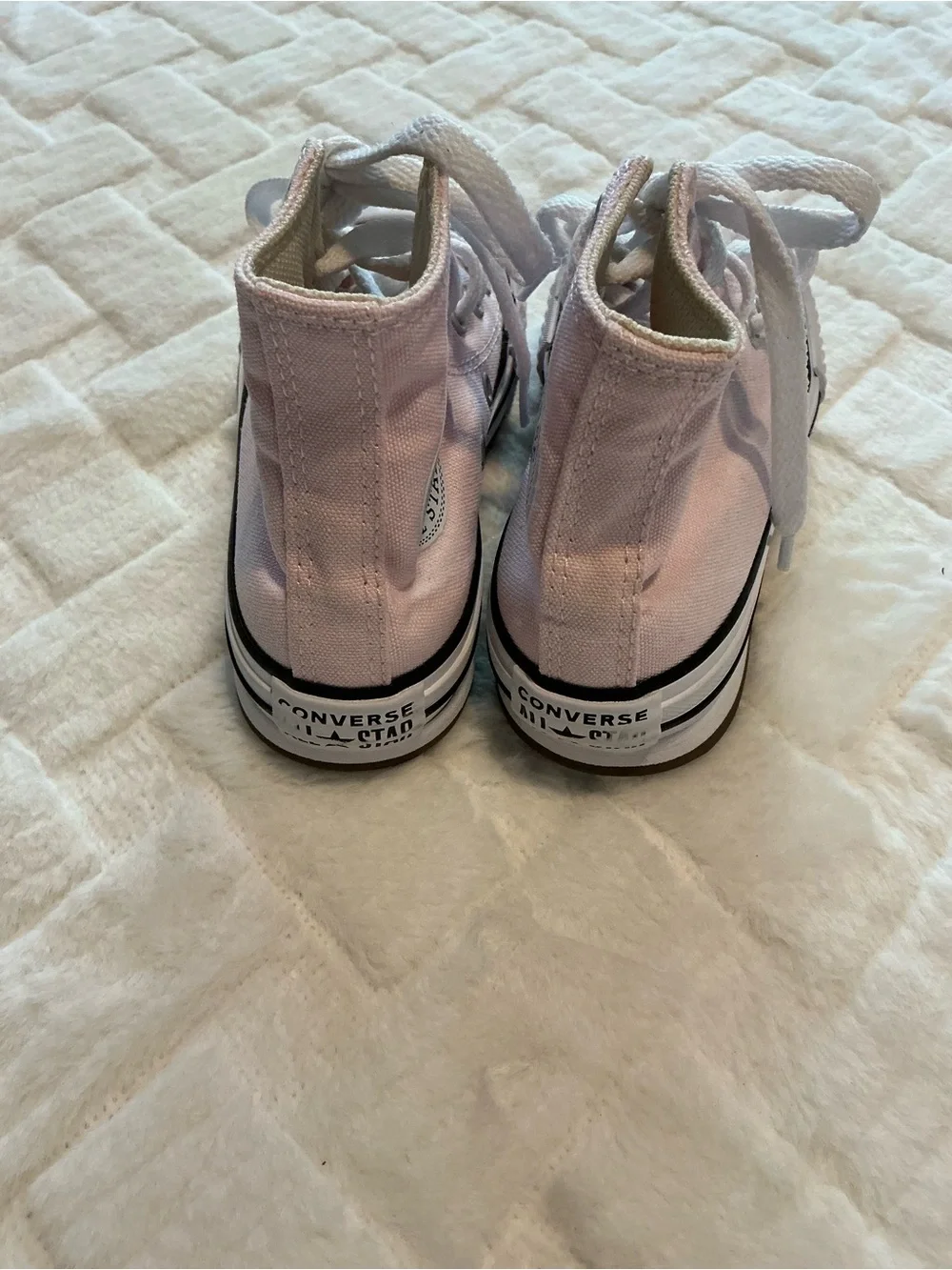 Converse Chuck Taylor All Star Kids Pink High Top Sneakers size 11.5